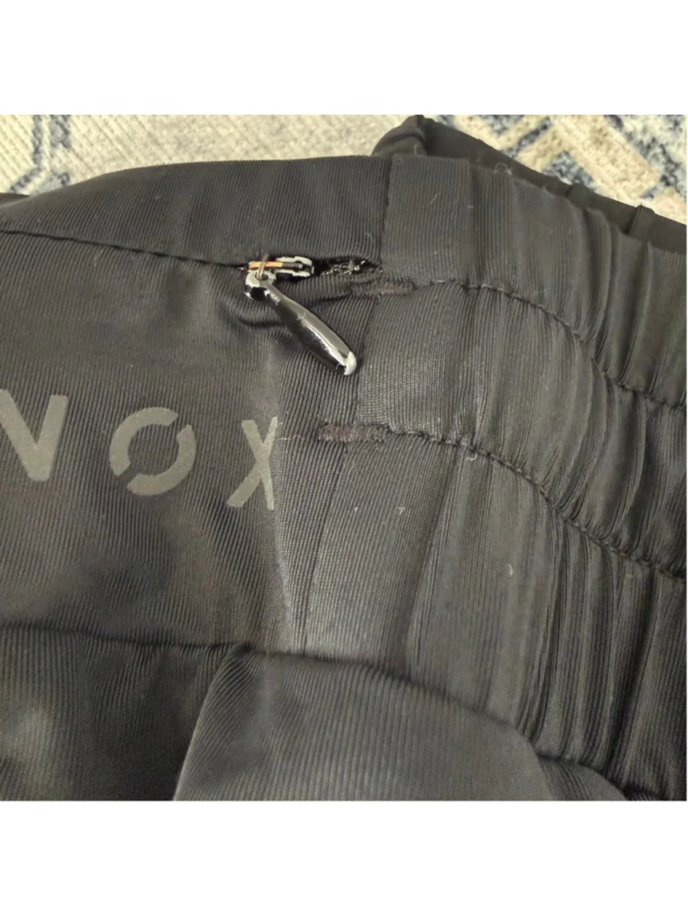 Equinox black athletic lined running shorts - Size M